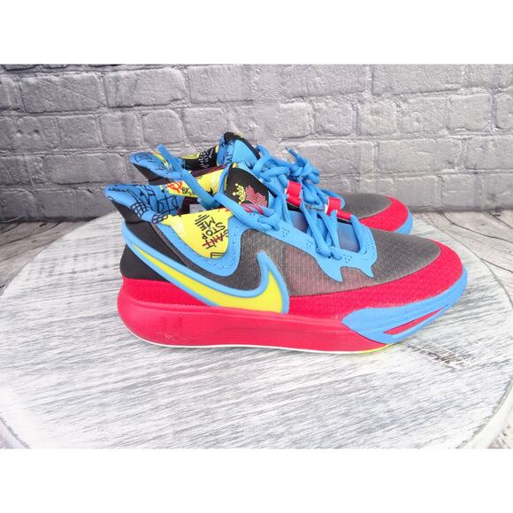 Nike Kyrie 8 GO Black Blue Red GS DQ8080-012 Size 5.5Y New In Box - Picture 5 of 12